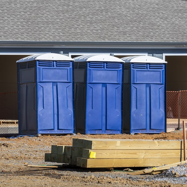 are there any additional fees associated with portable toilet delivery and pickup in Veguita NM